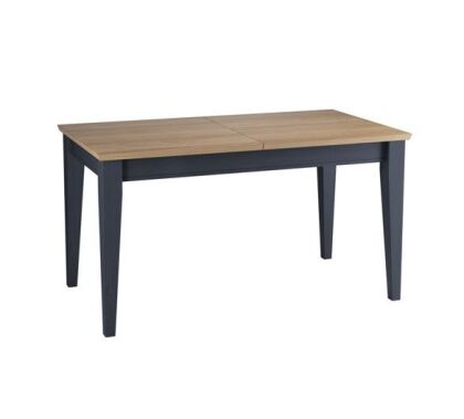 Стол обеденный Форест Графит со вставкой